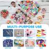 imageBins ampamp Things Bead Organizer with Adjustable Compartments  Durable Toy Organizers and Storage Solution for Dolls Crafts Mini Toy Figures Jewelry and Beads  3 Tier 18 CompartmentsClear