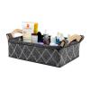 imageBins ampamp Things Felt Storage Bins Basket Set of 3 S M L Fabric Storage Organizing Baskets with Durable Handles  Home Storage Organizer Made with Thick Durable Felt Materials  Fabric Storage Basket