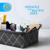 imageBins ampamp Things Felt Storage Bins Basket Set of 3 S M L Fabric Storage Organizing Baskets with Durable Handles  Home Storage Organizer Made with Thick Durable Felt Materials  Fabric Storage Basket