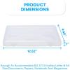 imageBins ampamp Things JTJ Sourcing Plastic Storage Box for A4 Paper  Document Magazine Paper Protector  Portable Project Sleeves  Document Organizer  Set of 4Set of 4