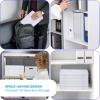 imageBins ampamp Things JTJ Sourcing Plastic Storage Box for A4 Paper  Document Magazine Paper Protector  Portable Project Sleeves  Document Organizer  Set of 4Set of 4