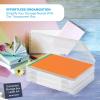 imageBins ampamp Things JTJ Sourcing Plastic Storage Box for A4 Paper  Document Magazine Paper Protector  Portable Project Sleeves  Document Organizer  Set of 4Set of 4