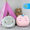 imageBins ampamp Things Unicorn Bean Bag Chair Cover for Kids 26 x 24 Inch UltraSoft and Fluffy FurLike Cover for Kids Bean Bag Chair Stuffed Animal Storage  Cute Unicorn Room Decor for Girls and Boys