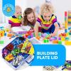 imageBins ampamp Things 30 Compartment Plastic Storage Box Organizer for Lego Hot Wheels LOL Surprise  Blue Rectangular