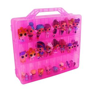 imageBins ampamp Things Toys Organizer Storage Case with 48 Compartments Compatible with LOL Surprise Dolls Organiser for Toys LPS Figures Shopkins and Calico Critters for Kids